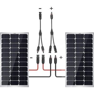Top 5 Best Campervan Solar Panels for Efficiency - BougeRV 200W 9BB Solar Panels